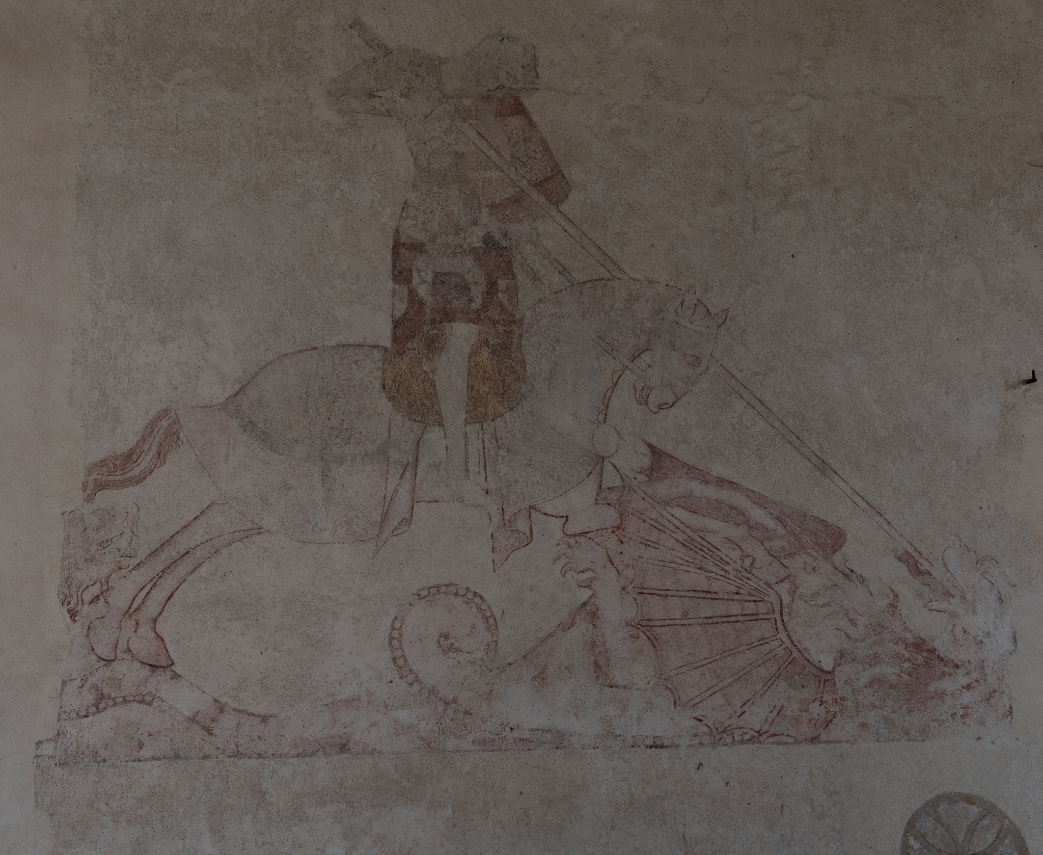 Wall Painting in Church